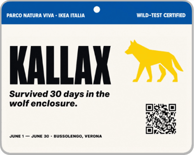 KALLAX wild-tested in-store tag
